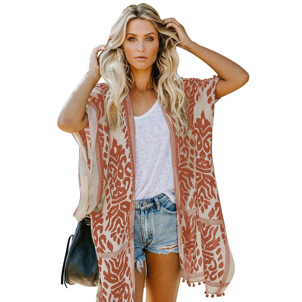Smock mid length coat