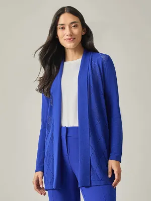 Soft Pointelle Cardigan