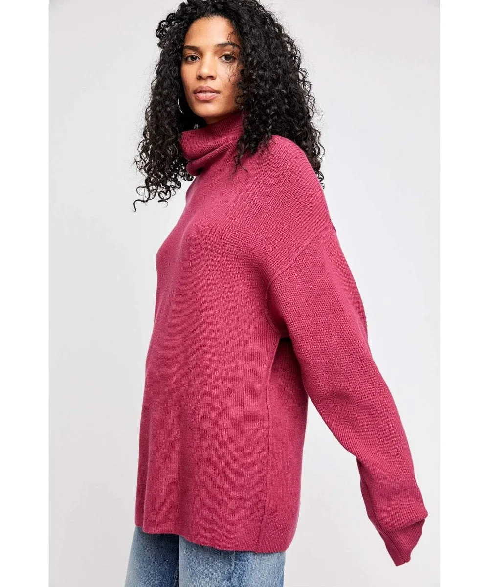 Softly Structured Tunic Berry Crush