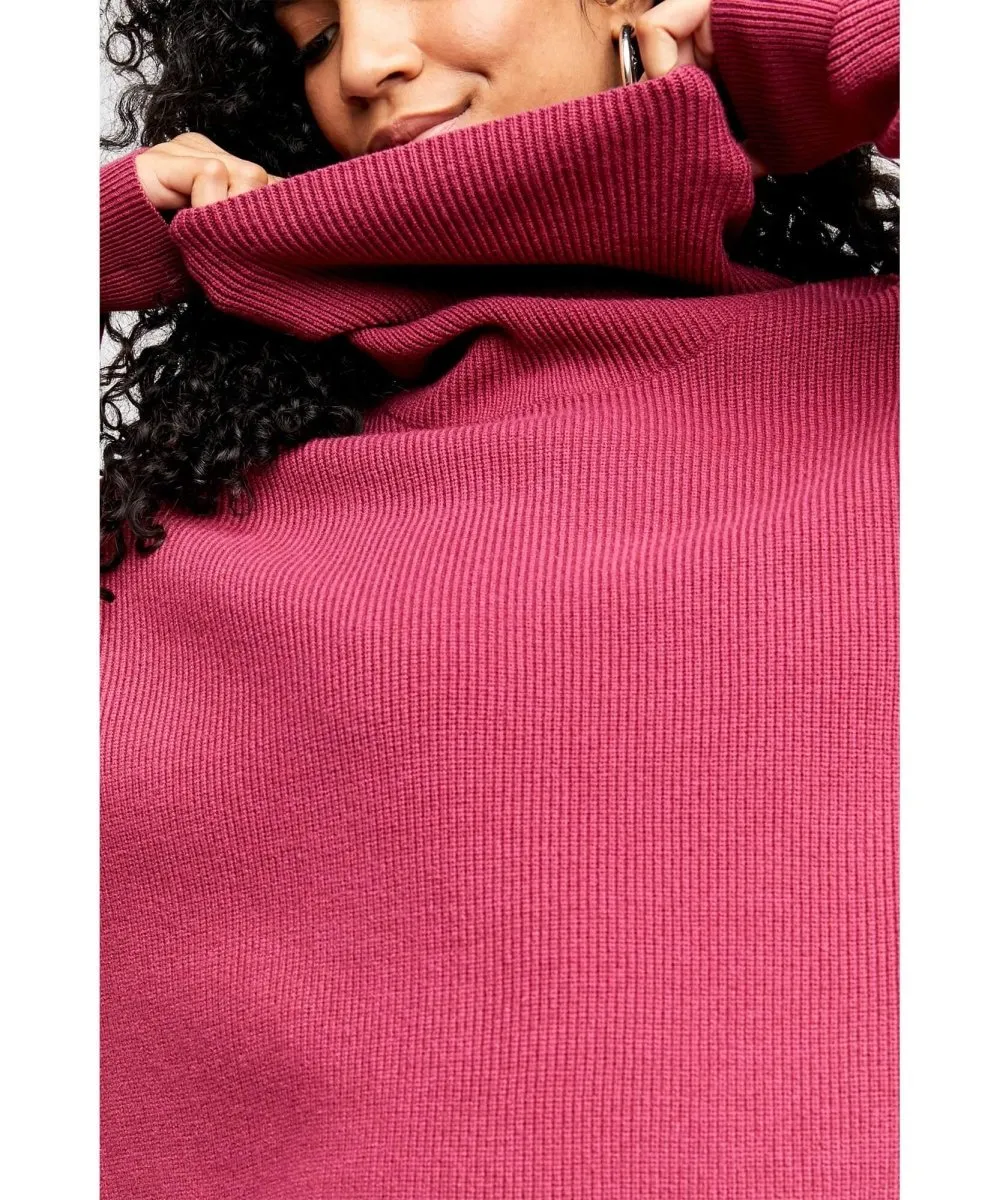 Softly Structured Tunic Berry Crush
