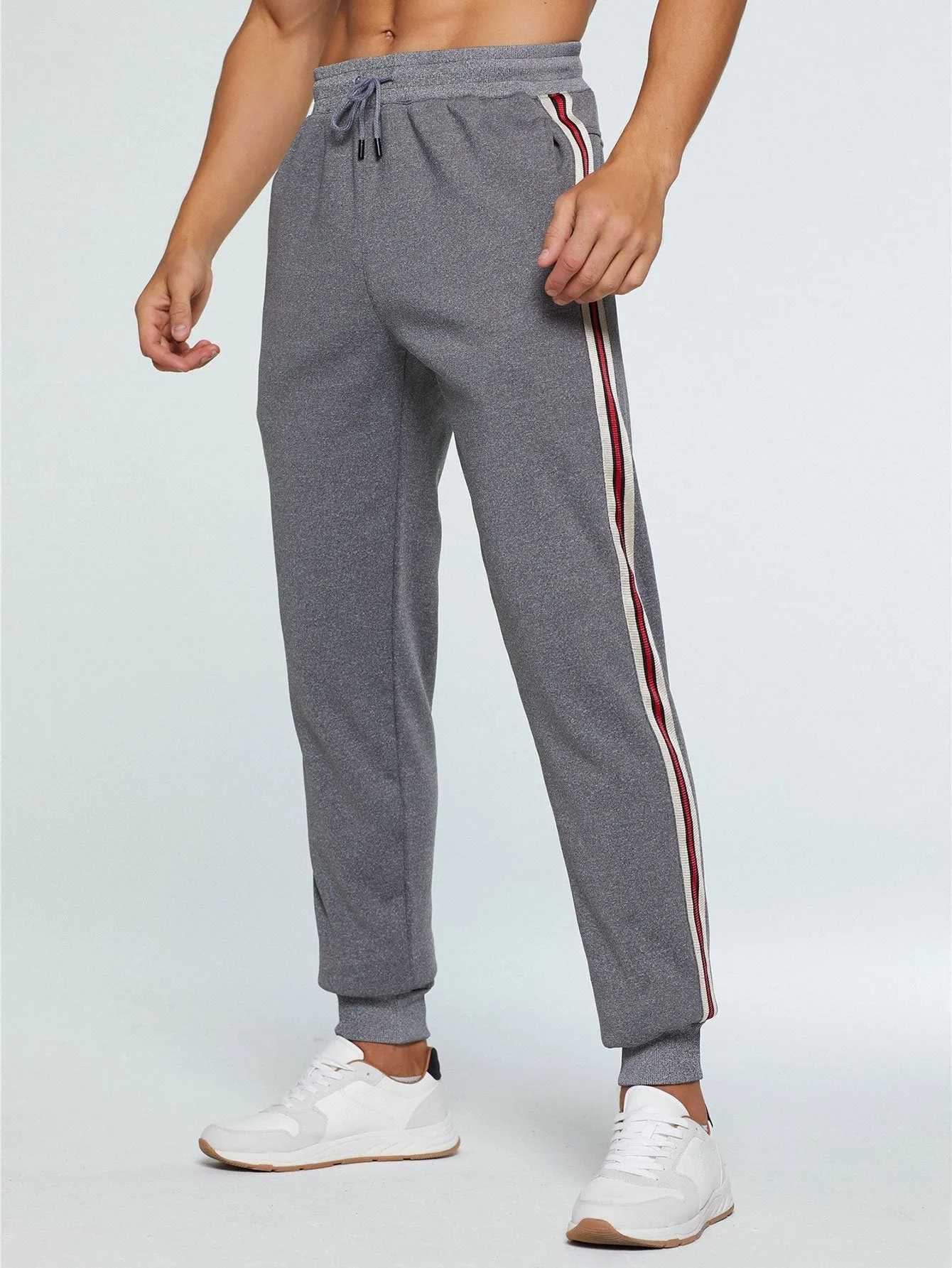 Striped Patterned Joggers
