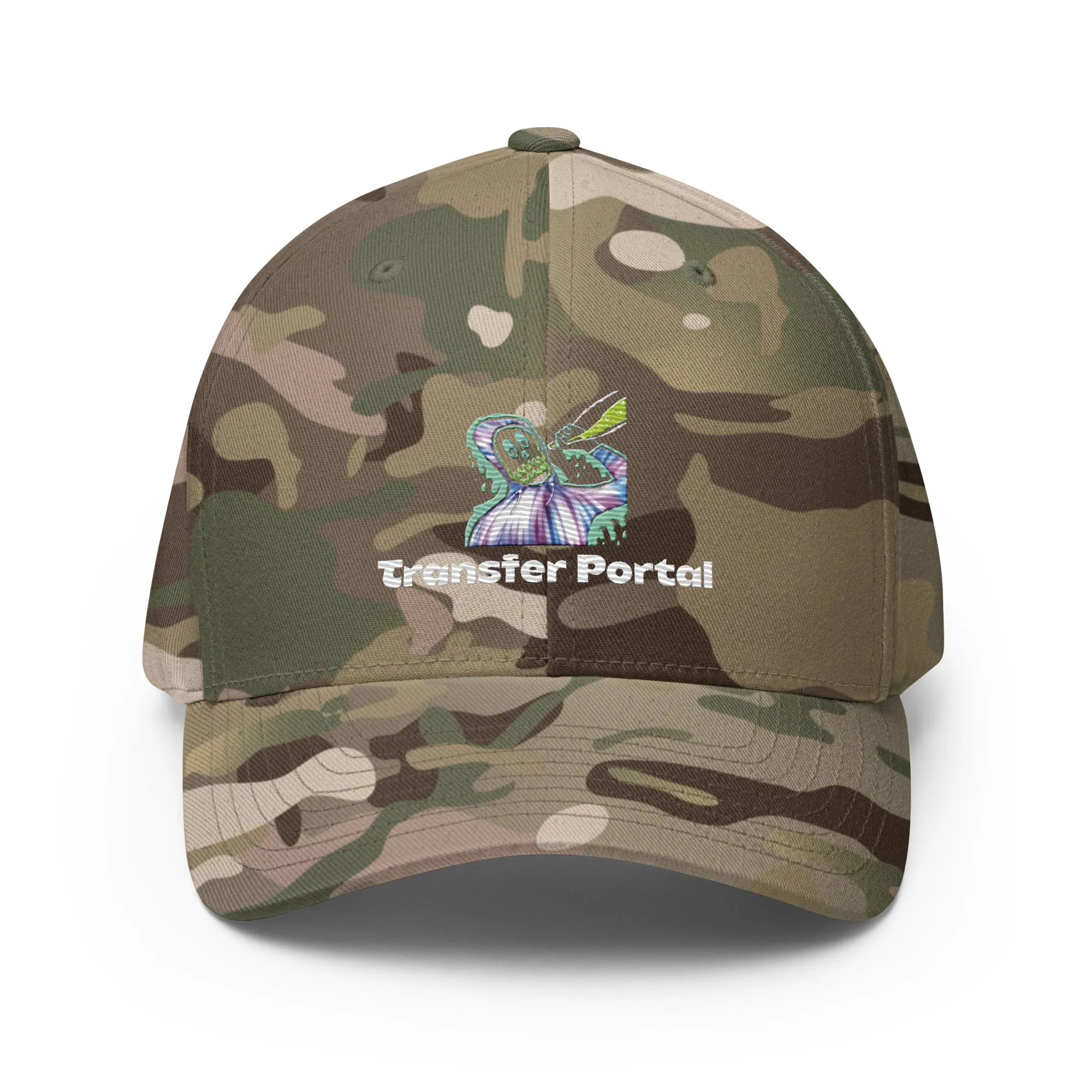 Structured Twill Cap feat. @plantsnft rektguy