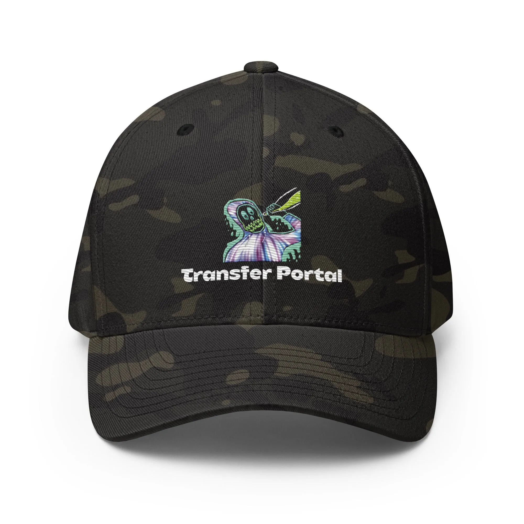 Structured Twill Cap feat. @plantsnft rektguy