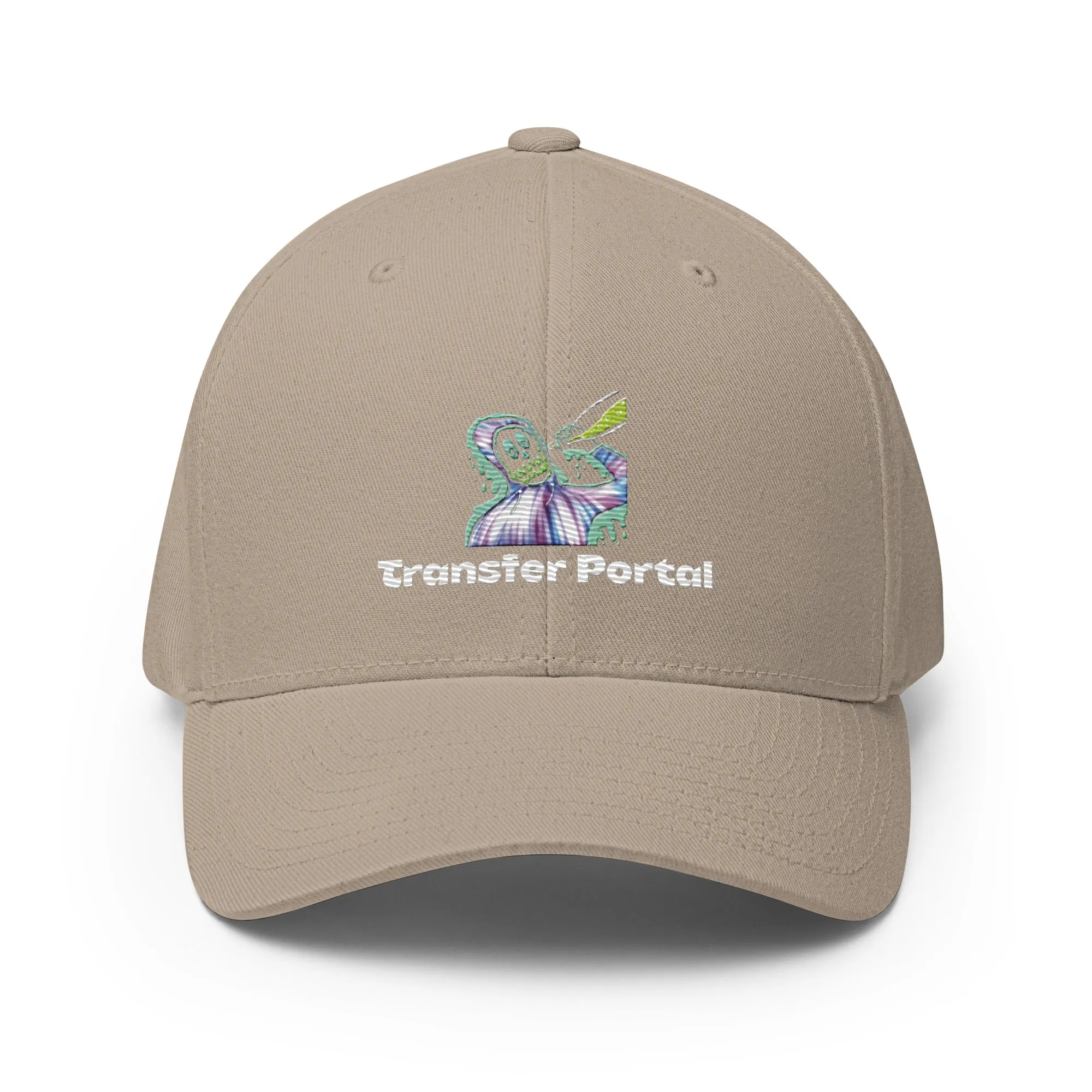 Structured Twill Cap feat. @plantsnft rektguy