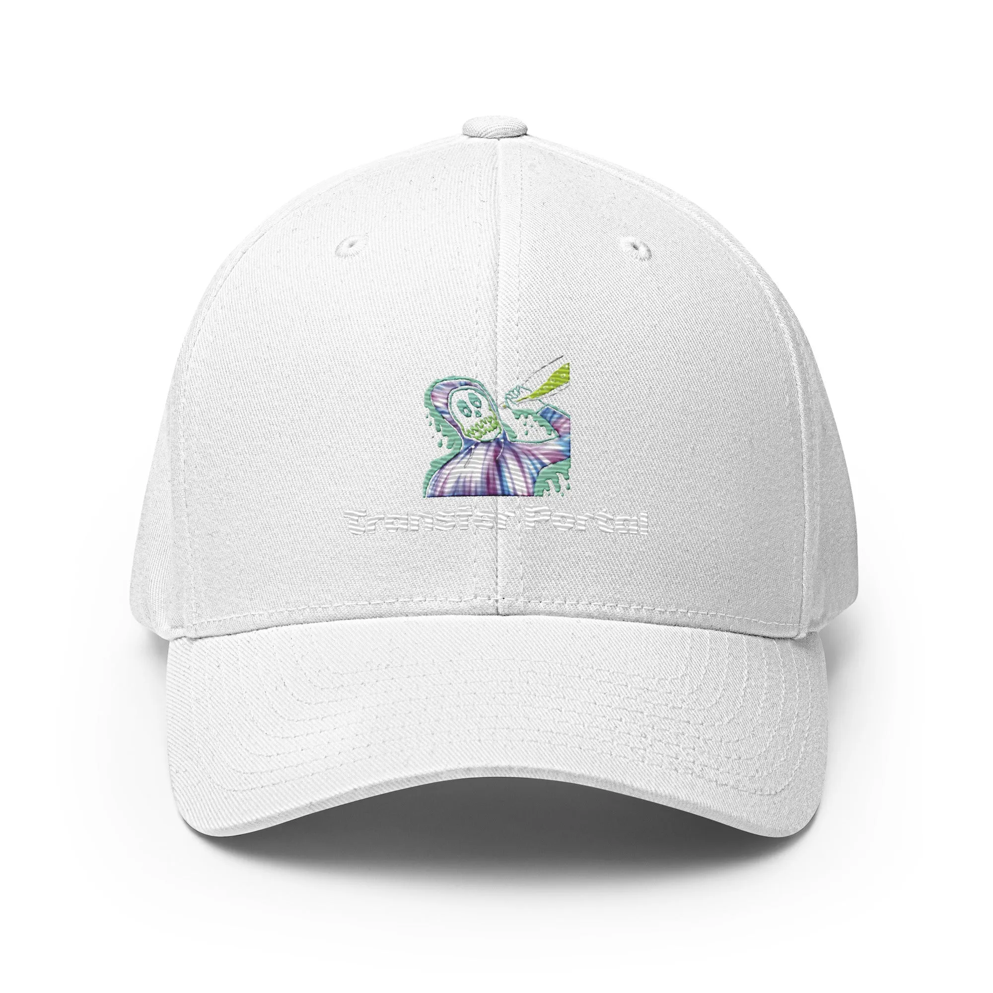 Structured Twill Cap feat. @plantsnft rektguy