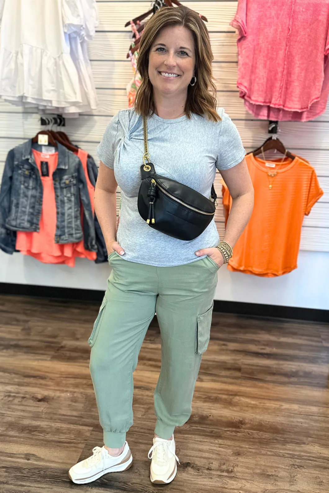 Tencel Cargo Joggers