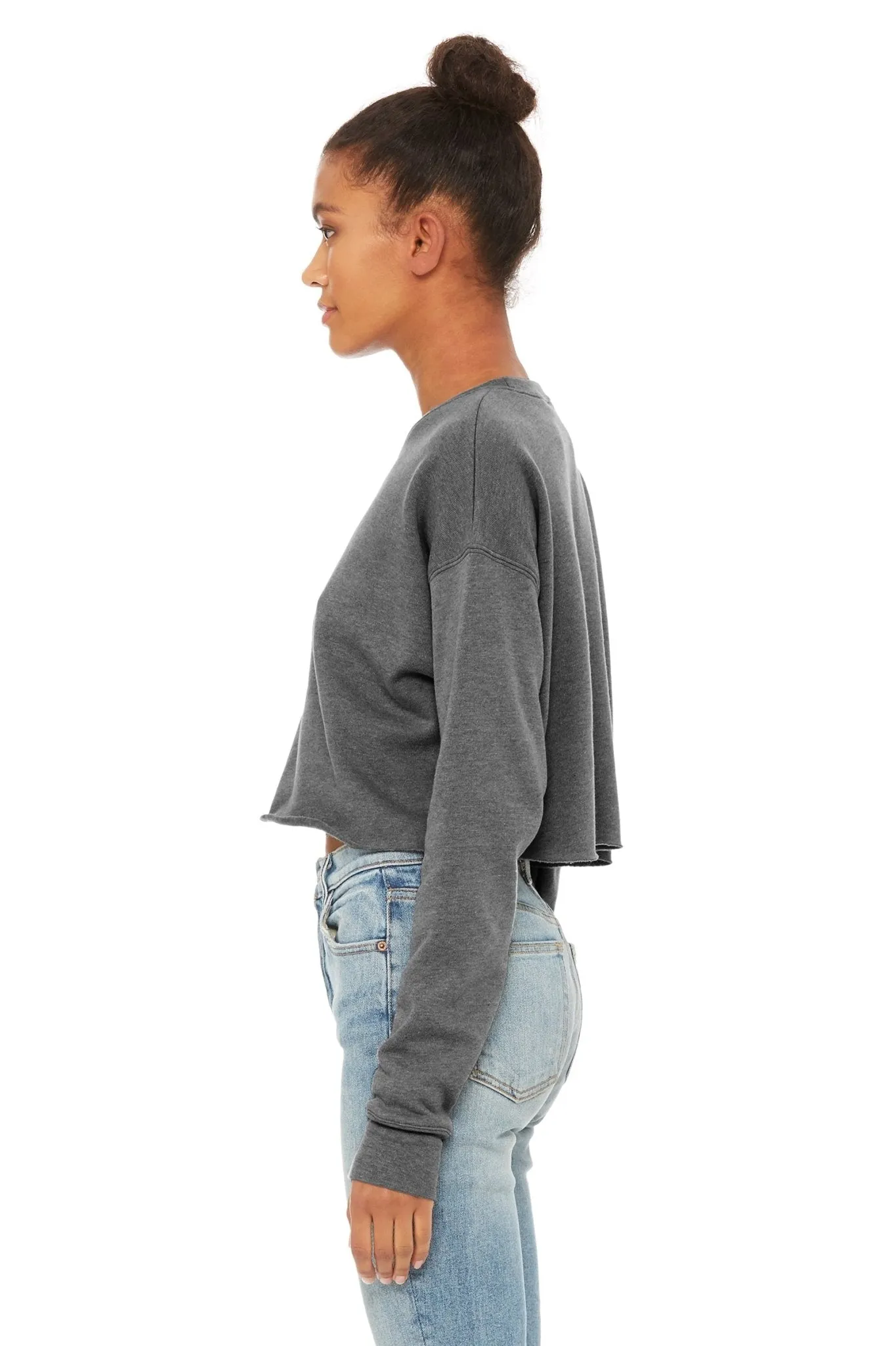 The Cropped Sweatshirt in (Gratitude)
