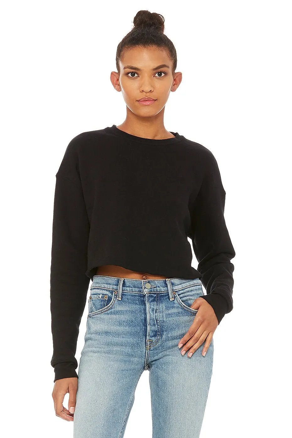 The Cropped Sweatshirt in (Gratitude)
