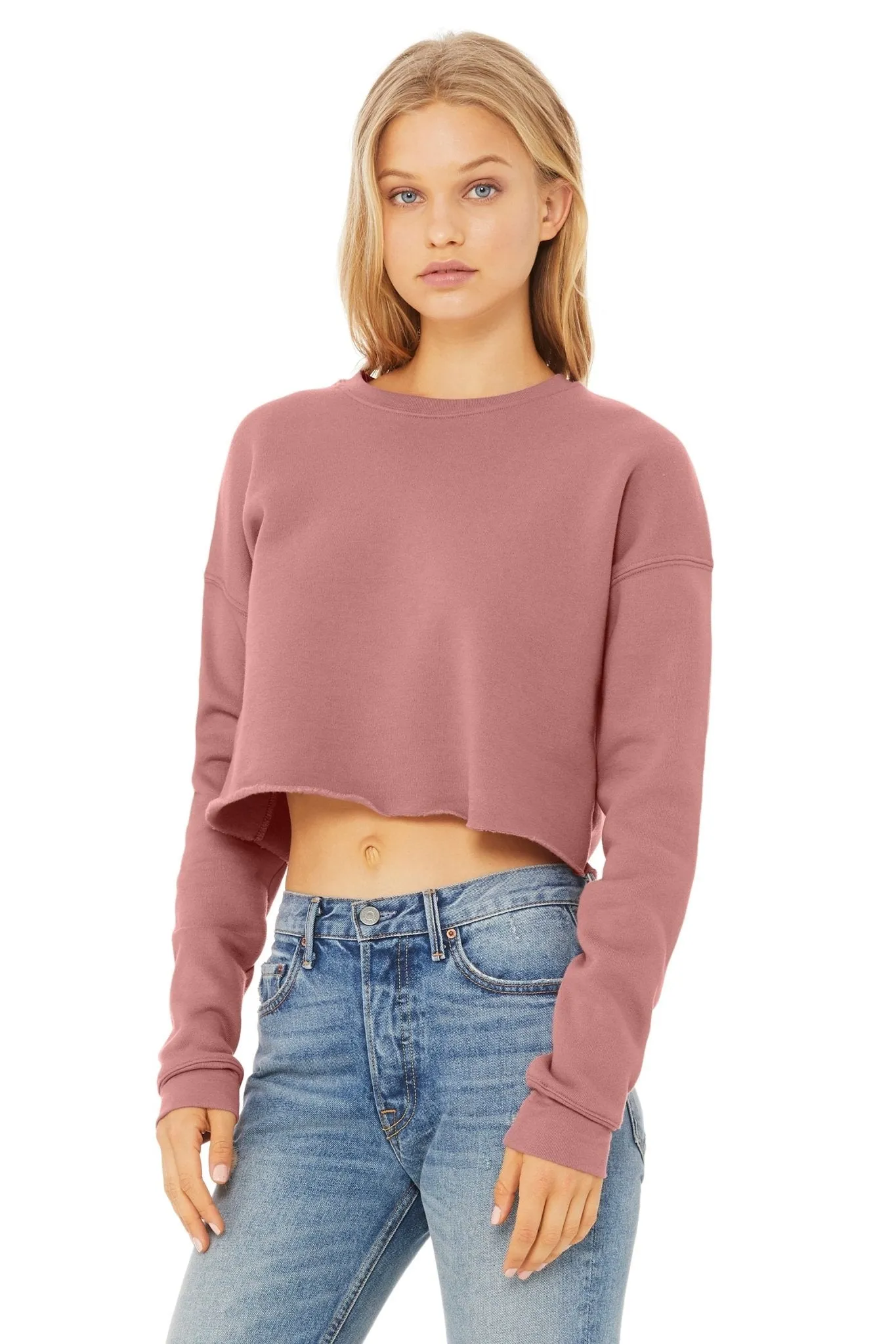The Cropped Sweatshirt in (Gratitude)