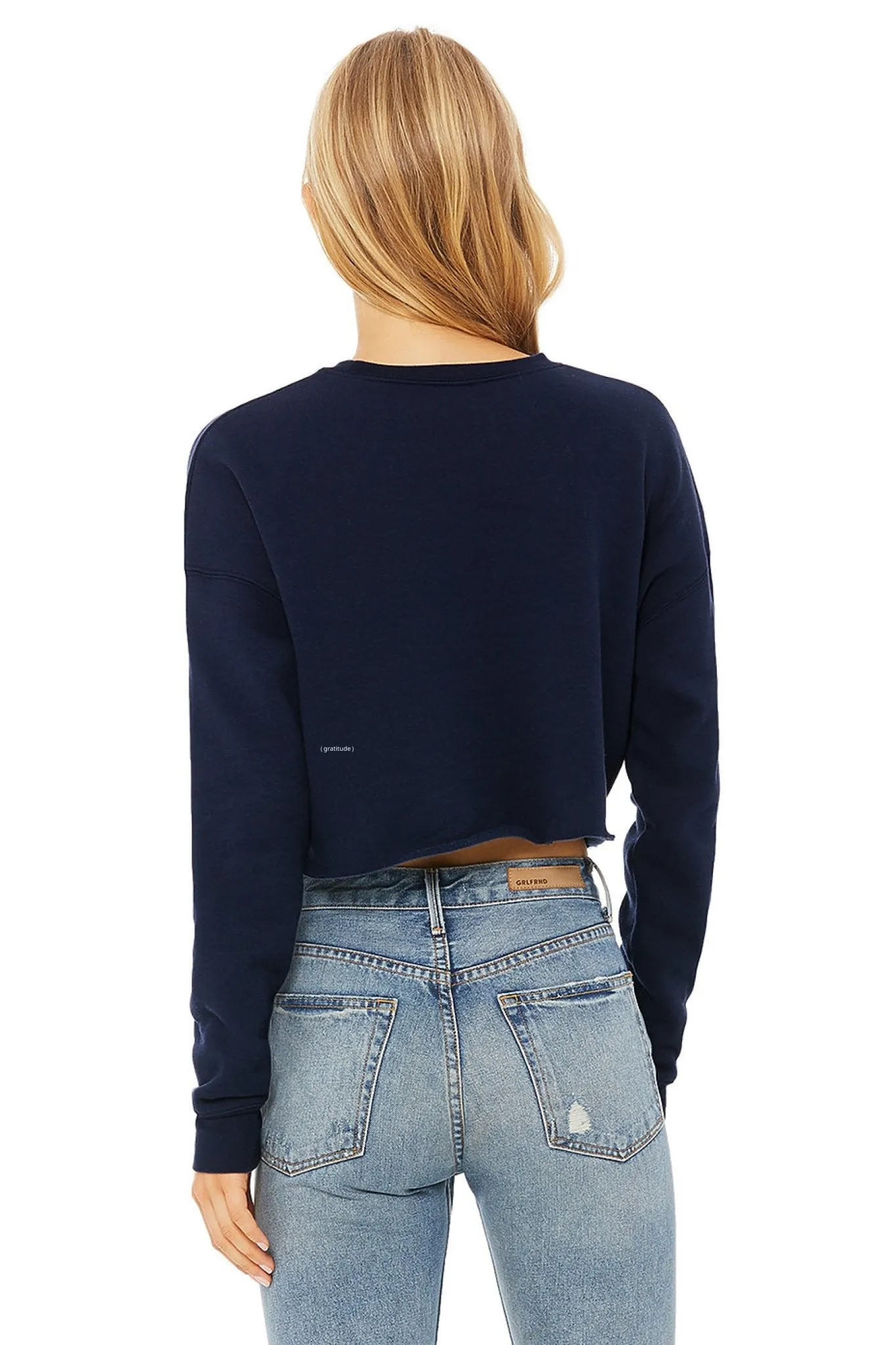 The Cropped Sweatshirt in (Gratitude)