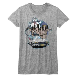 The Real Ghostbusters Bustin' Buddies Juniors T-Shirt
