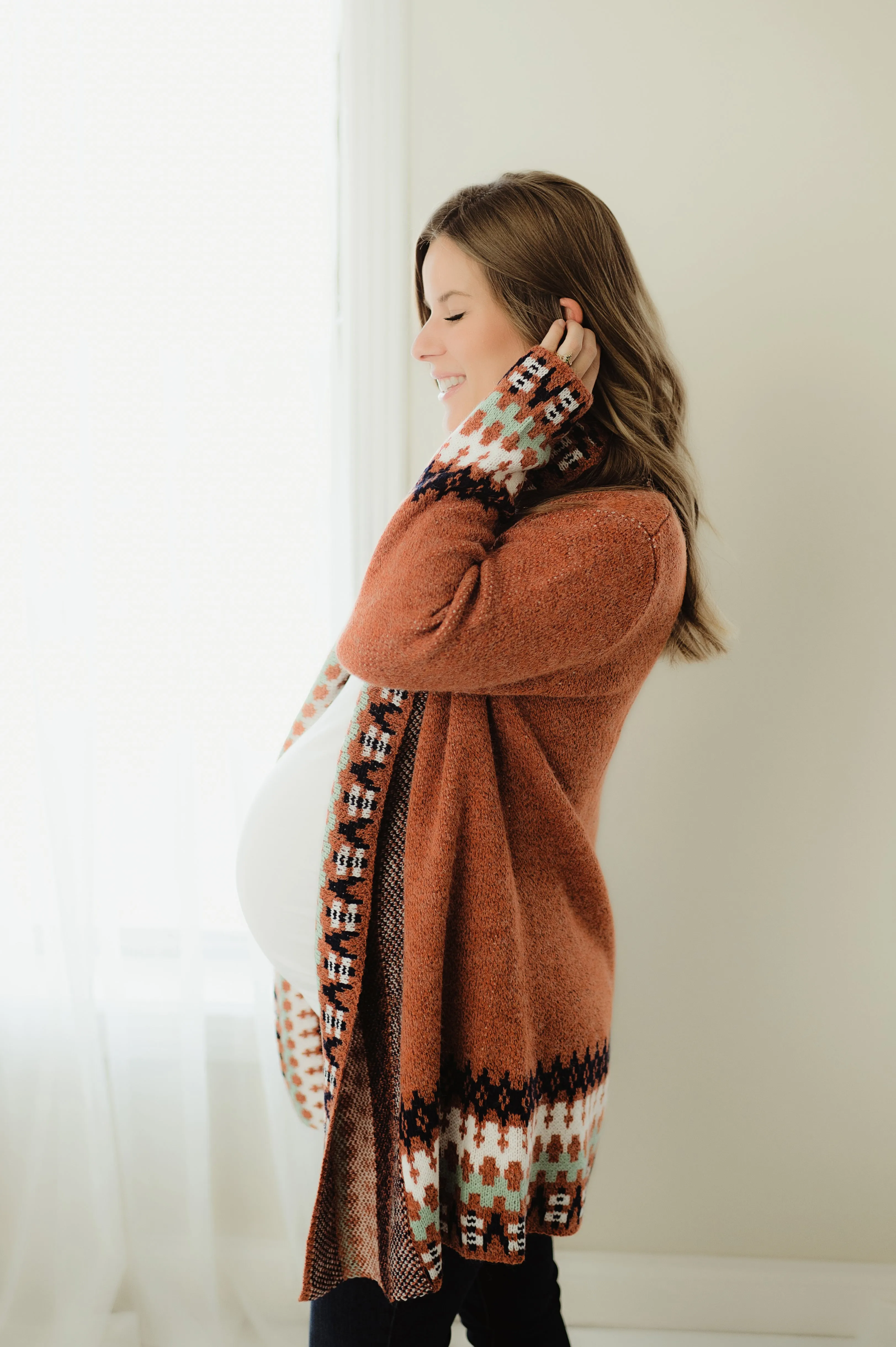 Tribal Trim Cardigan