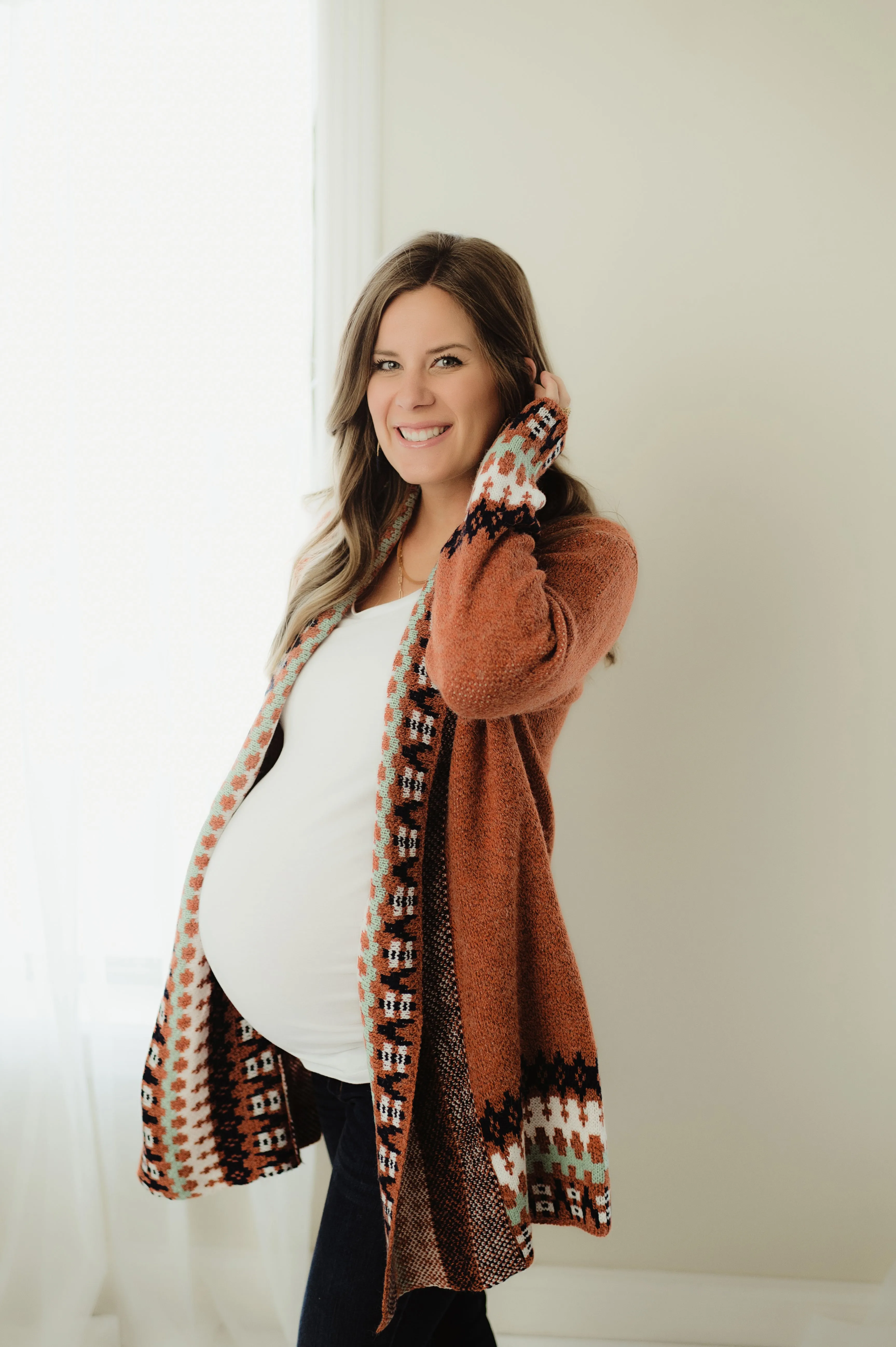 Tribal Trim Cardigan