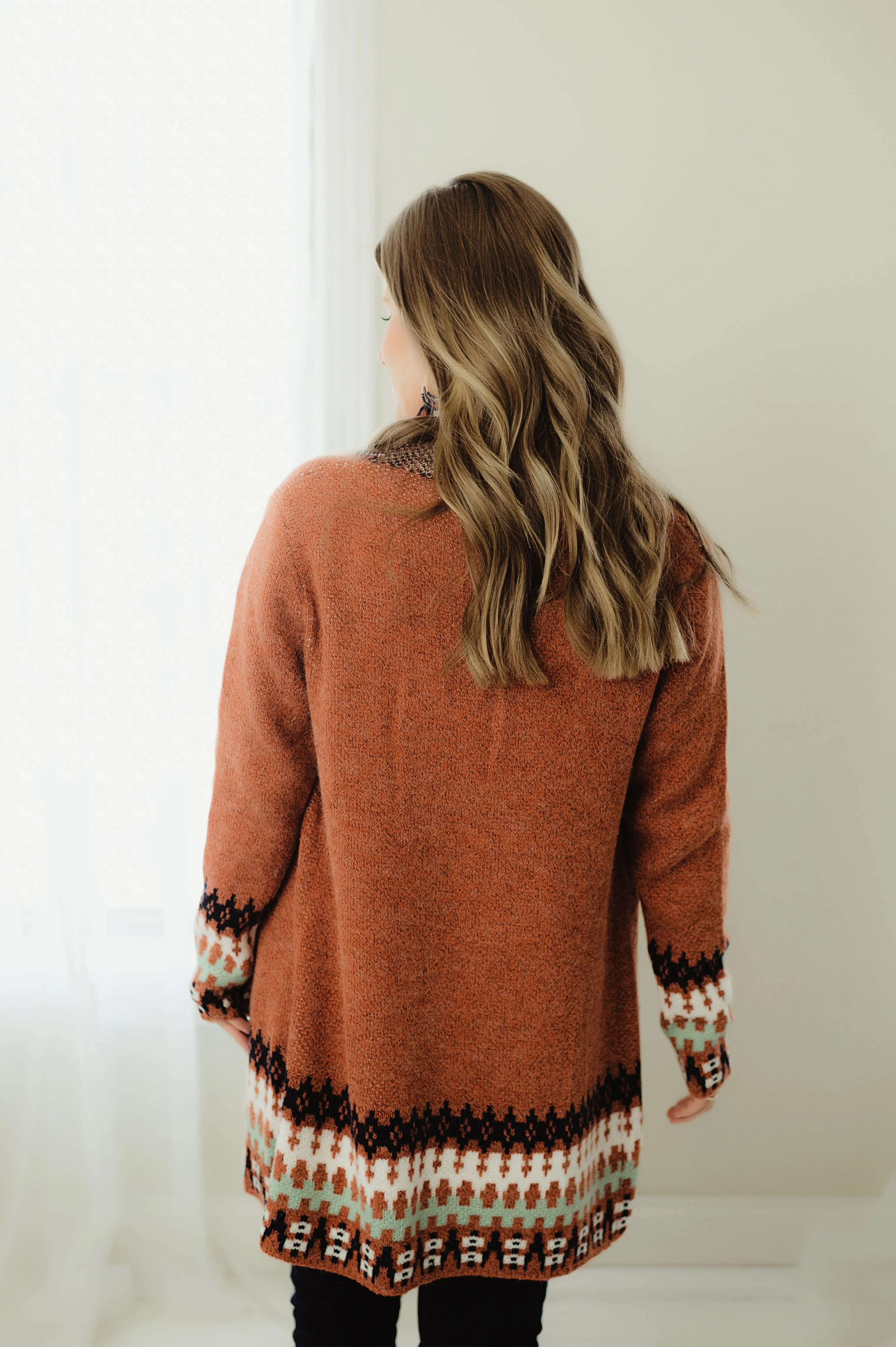 Tribal Trim Cardigan
