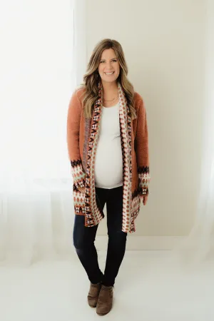 Tribal Trim Cardigan