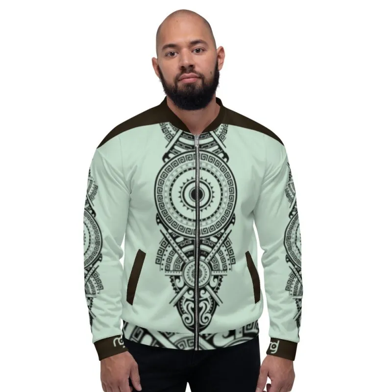 Unisex Bomber Jacket - Logo pattern