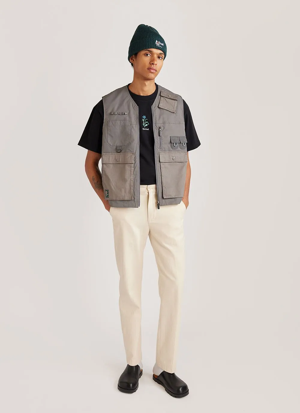 Wildflower Oversized T Shirt | Percival x Sophy Hollington | Black