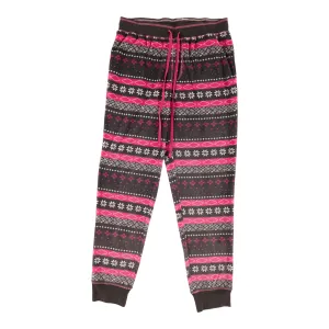 Women's Printed Velour PJ Joggers