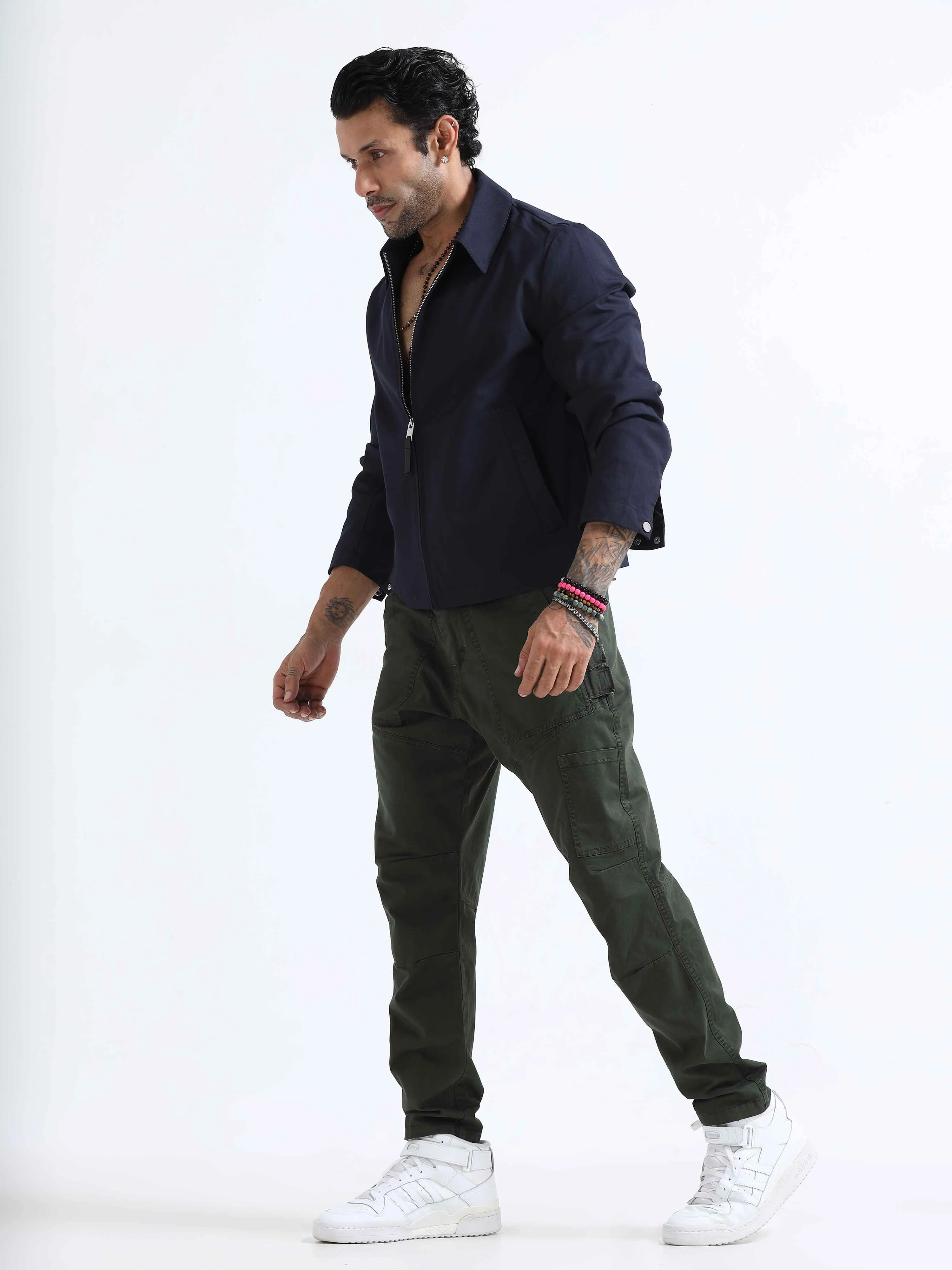 ZipCore Utility Pant In Olive